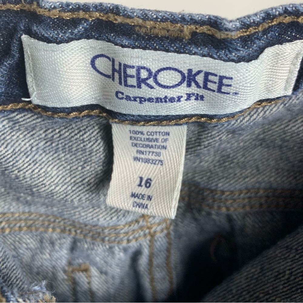 Boys 7-Pocket Carpenter Style Blue Denim Jeans